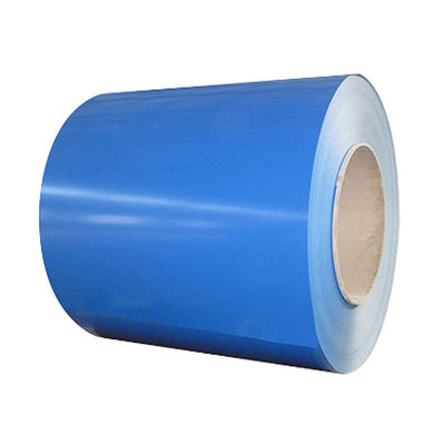 1250mm SGCC Mavi Renkli PPGI PPGL Bobin S220GD S250GD S280GD