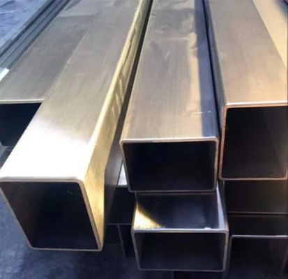 1&quot; X 0.12&quot; kare paslanmaz çelik boru kaynaklı dikişsiz cilalı 316L paslanmaz çelik boru