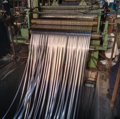 AISI 304 Paslanmaz Çelik Çizgi Bobinleri 24ga Slit Mill Edge