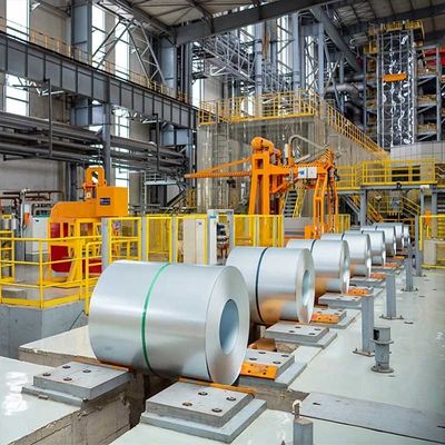 Sıfır Spangle DX53D Galvanizli Çelik Şerit Bobini G60 30Ga