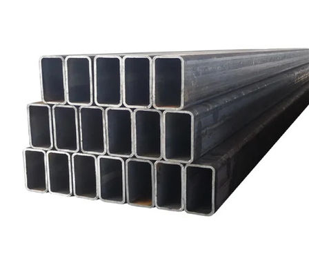 1.2mm Karbon Çelik boru tüpü RHS Dikdörtgen Hafif Çelik Çürük Bölüm 25mm X 50mm X 1.2mm