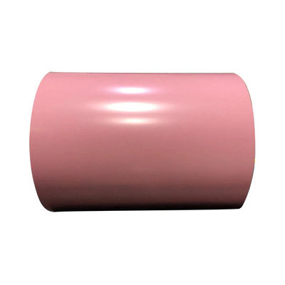 Pembe Renkli PPGI PPGL önceden boyanmış çelik bobin DC03 0.12-2mm